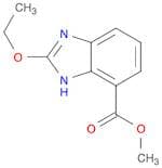 1H-Benzimidazole-7-carboxylic acid, 2-ethoxy-, methyl ester