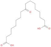 Heptadecanedioic acid, 9-oxo-