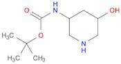 tert-Butyl (5-hydroxypiperidin-3-yl)carbamate
