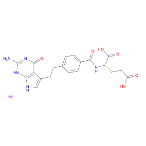 L-Glutamic acid, N-[4-[2-(2-amino-4,7-dihydro-4-oxo-3H-pyrrolo[2,3-d]pyrimidin-5-yl)ethyl]benzoyl]…