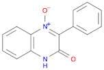 2(1H)-Quinoxalinone, 3-phenyl-, 4-oxide