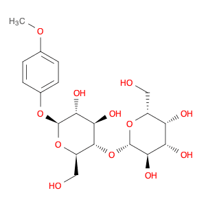 β-D-Glucopyranoside, 4-methoxyphenyl 4-O-β-D-galactopyranosyl-