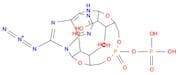 Adenosine 5'-(trihydrogen diphosphate), 8-azido-1-β-D-ribofuranosyl-, intramol. P',5''-ester (9CI)