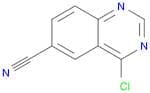 6-Quinazolinecarbonitrile, 4-chloro-