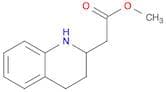 methyl 2-(1,2,3,4-tetrahydroquinolin-2-yl)acetate