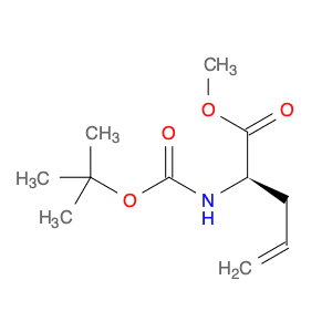 4-Pentenoic acid, 2-[[(1,1-dimethylethoxy)carbonyl]amino]-, methyl ester, (2R)-
