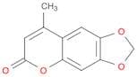 6H-1,3-Dioxolo[4,5-g][1]benzopyran-6-one, 8-methyl-