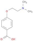 Benzoic acid, 4-[2-(dimethylamino)ethoxy]-