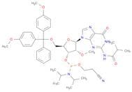 5'-O-(4,4-Dimethoxytrityl)-2'-o-methyl-n-isobutyrylguanosine-3'-(2-cyanoethyl-n,n-diisopropyl)phos…