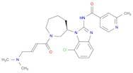 4-Pyridinecarboxamide, N-[7-chloro-1-[(3R)-1-[(2E)-4-(dimethylamino)-1-oxo-2-buten-1-yl]hexahydro-…