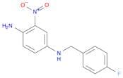 1,4-Benzenediamine, N4-[(4-fluorophenyl)methyl]-2-nitro-