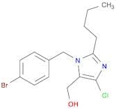 1H-Imidazole-5-methanol, 1-[(4-bromophenyl)methyl]-2-butyl-4-chloro-