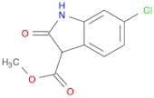 6-Chloro-2-oxo-2,3-dihydro-1h-indole-3-carboxylic acid methyl ester