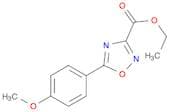 Ethyl 5-(4-methoxyphenyl)-1,2,4-oxadiazole-3-carboxylate