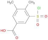 3-(Chlorosulfonyl)-4,5-dimethylbenzoic acid