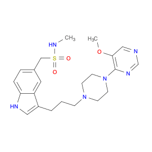 1H-Indole-5-methanesulfonamide, 3-[3-[4-(5-methoxy-4-pyrimidinyl)-1-piperazinyl]propyl]-N-methyl-