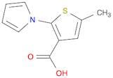 3-Thiophenecarboxylic acid, 5-methyl-2-(1H-pyrrol-1-yl)-
