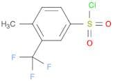 4-Methyl-3-(trifluoromethyl)benzene-1-sulfonyl chloride