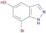 1H-Indazol-5-ol, 7-bromo-