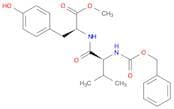 L-Tyrosine, N-[(phenylmethoxy)carbonyl]-L-valyl-, methyl ester