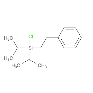 Benzene, [2-[chlorobis(1-methylethyl)silyl]ethyl]-