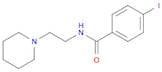 4-iodo-N-[2-(piperidin-1-yl)ethyl]benzamide