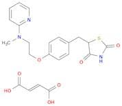 (2Z)-but-2-enedioic acid; 5-[(4-{2-[methyl(pyridin-2-yl)amino]ethoxy}phenyl)methyl]-1,3-thiazolidi…
