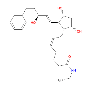 5-Heptenamide, 7-[(1R,2R,3R,5S)-3,5-dihydroxy-2-[(1E,3S)-3-hydroxy-5-phenyl-1-penten-1-yl]cyclopen…