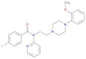 4-Fluoro-N-[2-[4-(2-methoxyphenyl)-1-piperazinyl]ethyl]-N-2-pyridinylbenzamide