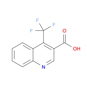 3-Quinolinecarboxylic acid, 4-(trifluoromethyl)-