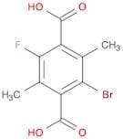 2-Bromo-5-fluoro-3,6-dimethylterephthalic acid