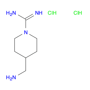 4-(Aminomethyl)piperidine-1-carboximidamide dihydrochloride