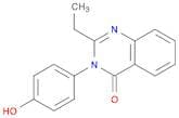 4(3H)-Quinazolinone, 2-ethyl-3-(4-hydroxyphenyl)-