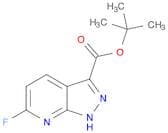 1H-Pyrazolo[3,4-b]pyridine-3-carboxylic acid, 6-fluoro-, 1,1-dimethylethyl ester