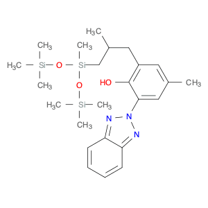 2-(2H-1,2,3-benzotriazol-2-yl)-4-methyl-6-[2-methyl-3-(2,2,4,6,6-pentamethyl-3,5-dioxa-2,4,6-trisi…