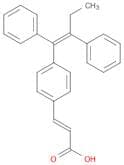 2-Propenoic acid, 3-[4-[(1Z)-1,2-diphenyl-1-buten-1-yl]phenyl]-, (2E)-