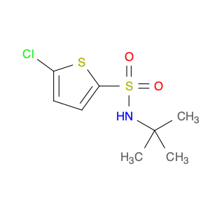 2-Thiophenesulfonamide, 5-chloro-N-(1,1-dimethylethyl)-