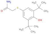 Acetamide, 2-[[3,5-bis(1,1-dimethylethyl)-4-hydroxyphenyl]thio]-