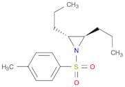 Aziridine, 1-[(4-methylphenyl)sulfonyl]-2,3-dipropyl-, (2R,3R)-rel-