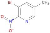 3-Bromo-5-methyl-2-nitropyridine