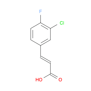 2-Propenoic acid, 3-(3-chloro-4-fluorophenyl)-, (2E)-