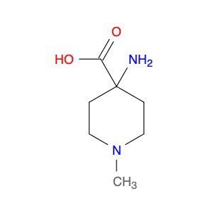 4-Piperidinecarboxylic acid, 4-amino-1-methyl-