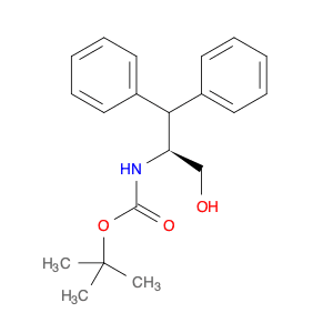 Carbamic acid, N-[(1S)-1-(hydroxymethyl)-2,2-diphenylethyl]-, 1,1-dimethylethyl ester