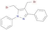 1H-Pyrazole, 4,5-bis(bromomethyl)-1,3-diphenyl-