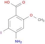 4-Amino-5-iodo-2-methoxybenzenecarboxylic acid