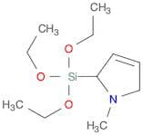 1H-Pyrrole, 2,5-dihydro-1-methyl-2-(triethoxysilyl)-