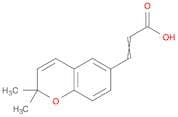 2-Propenoic acid, 3-(2,2-dimethyl-2H-1-benzopyran-6-yl)-