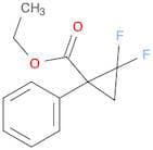 Cyclopropanecarboxylic acid, 2,2-difluoro-1-phenyl-, ethyl ester