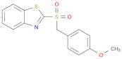 Benzothiazole, 2-[[(4-methoxyphenyl)methyl]sulfonyl]-