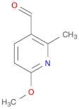 3-Pyridinecarboxaldehyde, 6-methoxy-2-methyl-